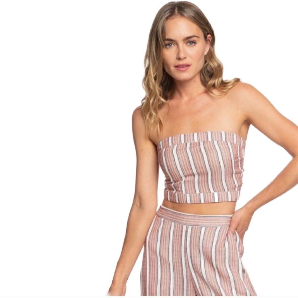 New! Roxy Walk to the East River Tube Top Sz L